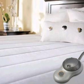 Sunbeam Quilted Heated Mattress Pad Full