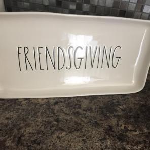 Rae Dunn Friendsgiving Platter