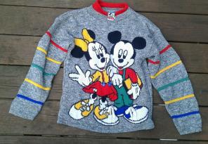 Vintage Mickeys for Kids Sweater Minnie