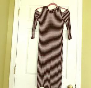 Cute Strip Dress