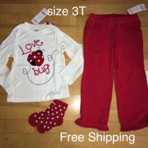 Gymboree NWT 3 pc set size 3T