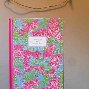 New Lilly Pulitzer address & phone book