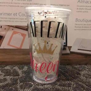 Caffeine queen tumbler