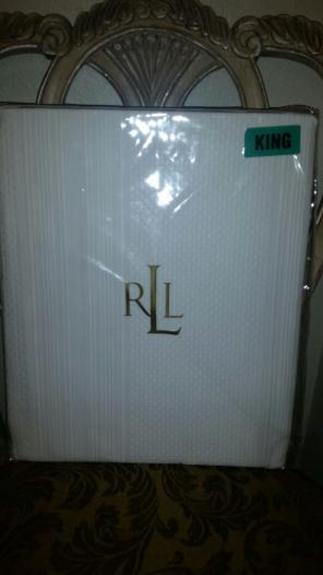 Ralph Lauren KING Nightspread NEW