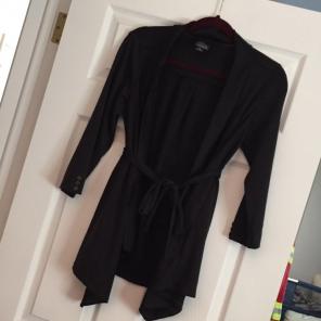 NEW Women Black Maternity Cardigan