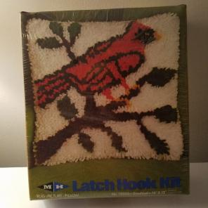 New Cardinal Latch Hook Kit