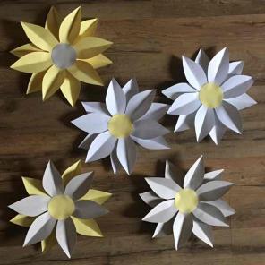 Paper flower decor