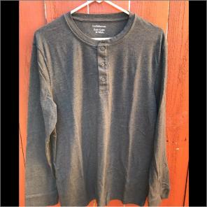 Croft & Barrow Men's Henley Long Sleeve