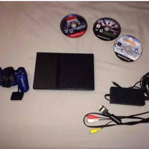 Playstation 2 with Games