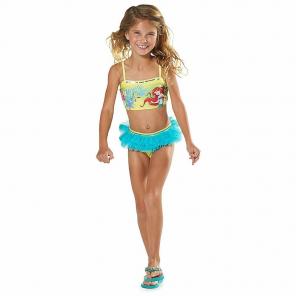 Ariel Swimsuit for Girls - 2-Piece