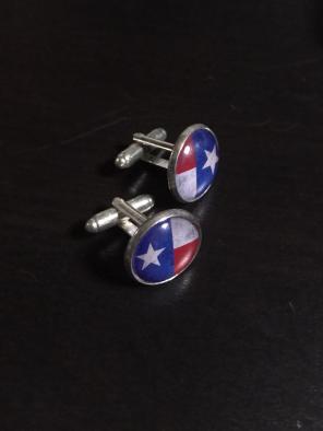 Texas Flag Cuff Links - Lone Star State