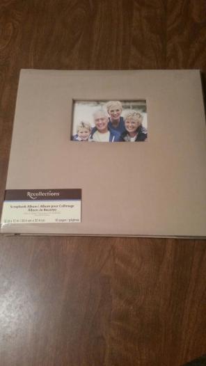 Recollections Scrapbook Album - Tan