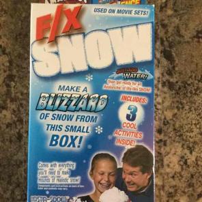 F/X Snow Science Project New Sealed Box