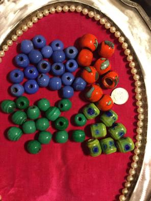 51 Oversized Macrame Bead Mix