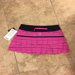 NWT Lululemon Pacesetter Skirt Sz4