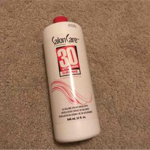 30 volume hair developer