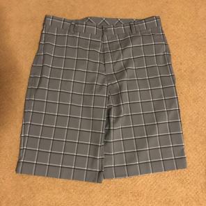 Nike Plaid Golf Shorts 34