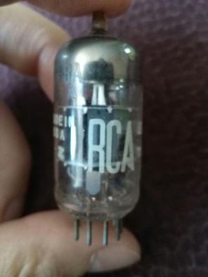 RCA 6GH8A, Vtg. Radio Tube Untested asis
