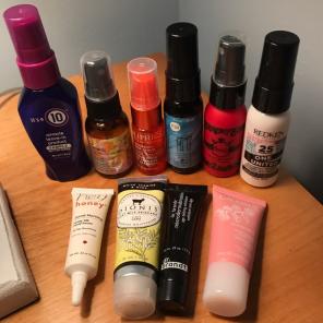 Skin And Haircare Samples 10 pc