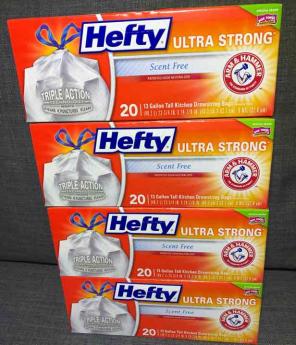 Hefty Scent Free Ultra Strong Trash Bag