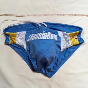 AussieBum Blue Swim Briefs M