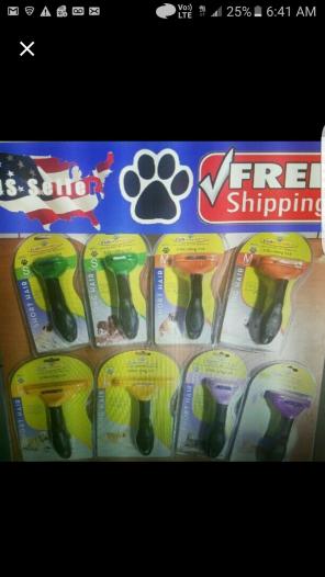 Furminator dog cat brushes deshedding