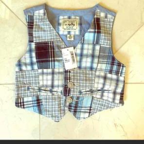 NWT Cp plaid vest