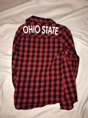 Ohio State Buckeye Flannel