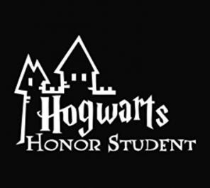 Hogwarts 6x6 Car Decal