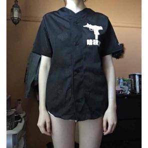uzi baseball jersey with japanese detail