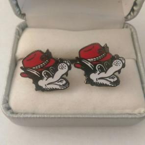 Vintage Big Bad Wolf Cuff links