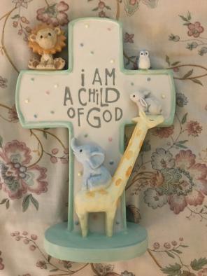 I Am A Child Of God Standing Cross