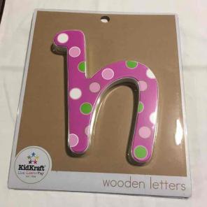 KidKraft Wooden Letter lowercase "h"