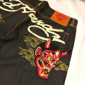 Ed Hardy Red Devil Jean