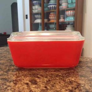 Pyrex Friendship #502 Refrigerator Dish