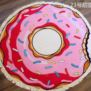 Donut beach towell