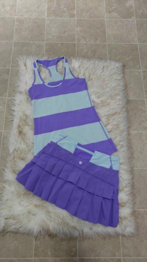 Lululemon Pace Setter Skirt Tank Outfit