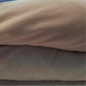 Set of 2 plush fitted crib sheets