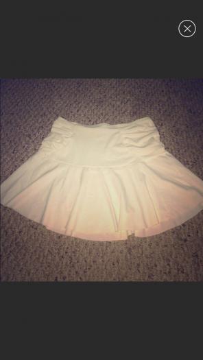 Cosabella White Skirt Cover Up