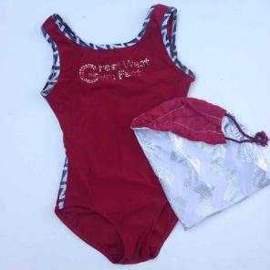 Red Leotard and Grip Bag