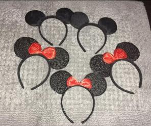 Minnie & Mickey Ears Set Of 5