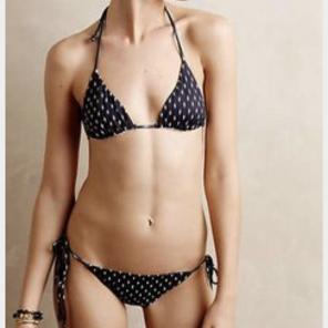 Anthropologie Eberjey Bikini Bottom Sz L