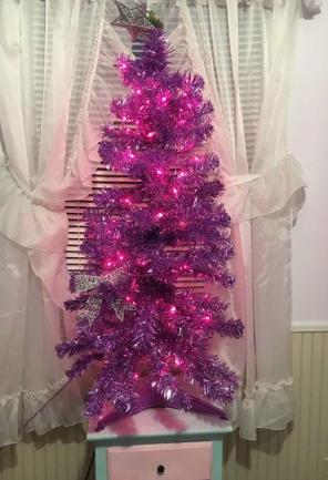 Purple Christmas Tree