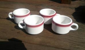 Homer Laughlin Best China USA Cups
