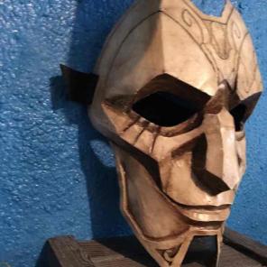 wooden mask