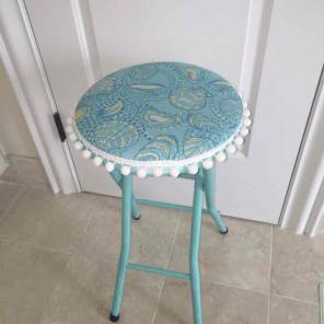 Lilly Pulitzer Seashells Folding Stool