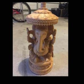 Wood carving