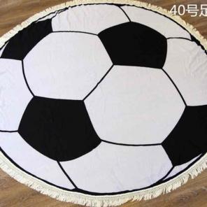 Soccer madrid barcelona beach towell