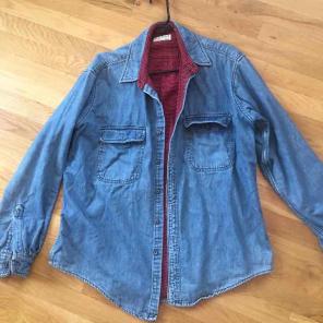 L.L BEAN JEAN COMFY JACKET