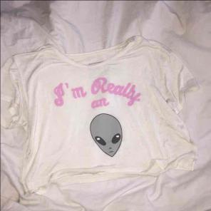 Alien croptop